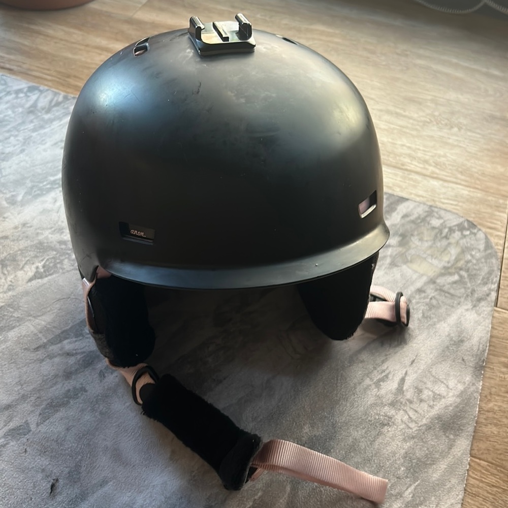 Anon auburn helmet with GoPro mount